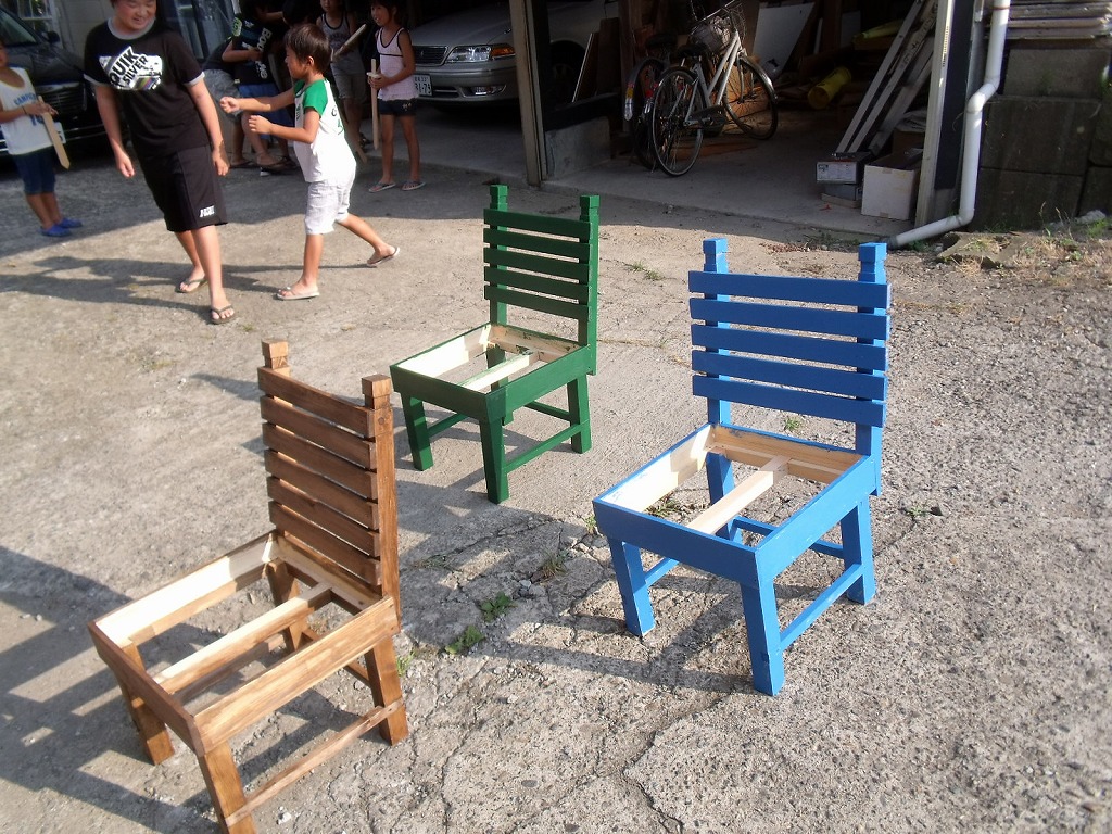 夏休みの木工教室