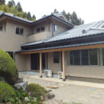 新築工事現場完成